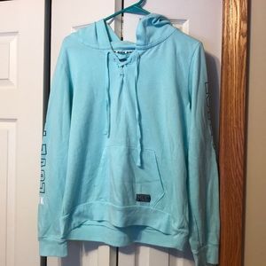 Turquoise Victoria’s Secret Hoodie